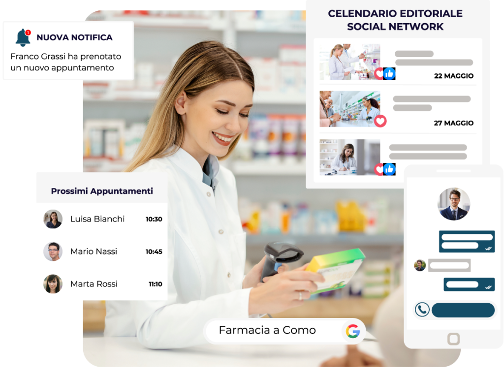 piattaforma digitale per le farmacie da farmacia evoluta